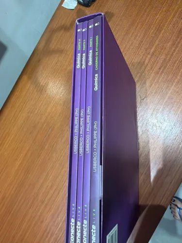Livro química conecte live Saraiva - ensino médio -