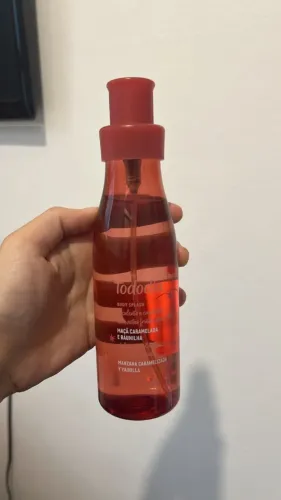 Body Splash Maçã Caramelada E Baunilha 200ml Natura Tododia QUASE CHEIO