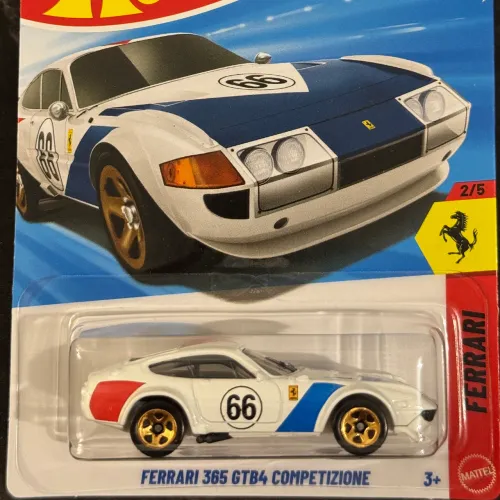 Hot Wheels Ferrari 365 GTB4 Competizione Branca