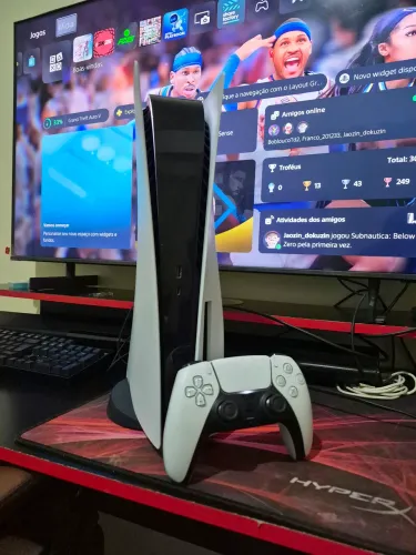 Playstation 5 mídia física 1tera aceito cartão