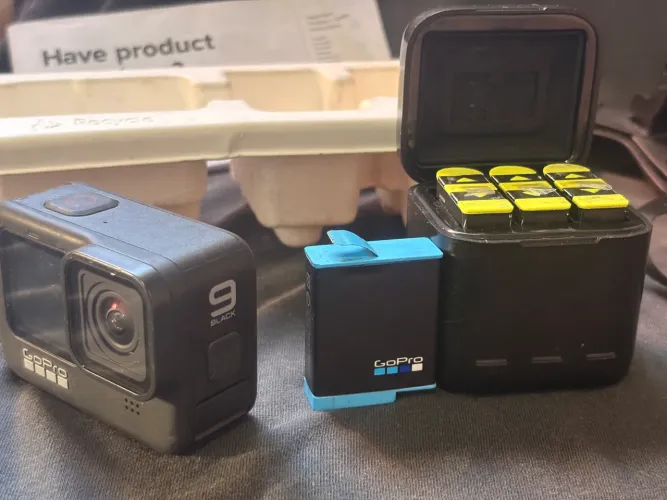 Gopro Hero 9 Black + 3 Baterias