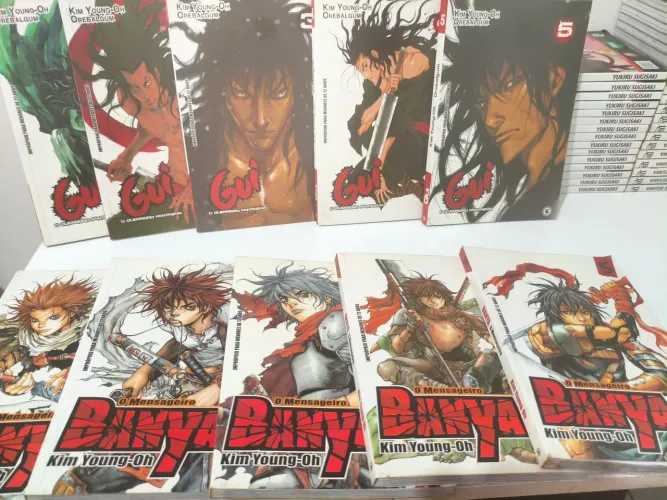 Mangá Banya e Gui (10 Livros)