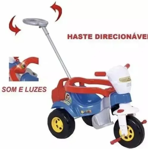 Triciculo com puxador 