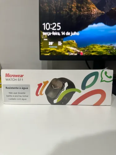 Smartwatch Microwear S11 novo lacrado