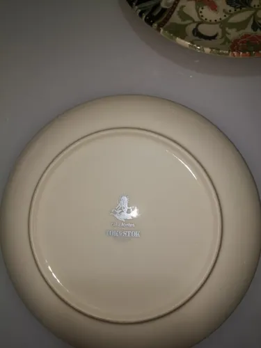 Prato sobremesa cerâmica Tok stok