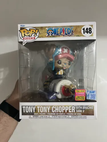 Funko Chopper with Braccio Tank V Ride #148 One Piece Exc. con