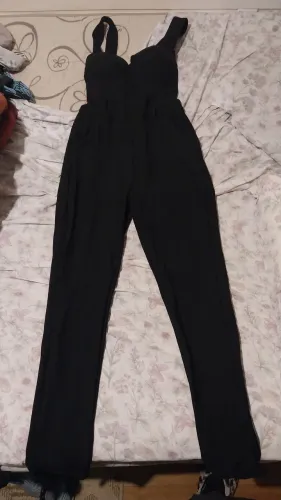 macacão feminino preto
