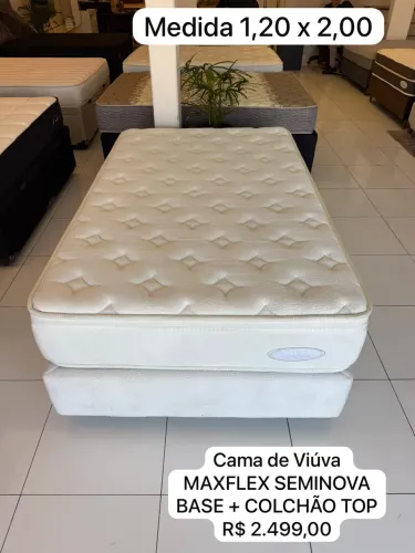 Cama de Viúva MAXFLEX SEMINOVA - ENTREGO