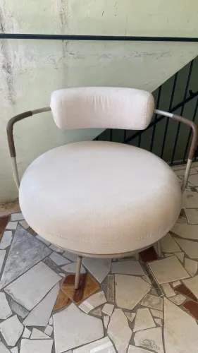 Poltrona Lygia Giratória design luxo