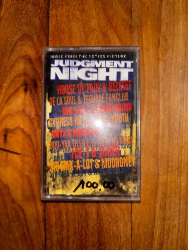 Judgment Night - Music from The Motion Picture - Fita Cassete