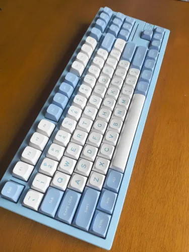 Teclado mecânico galaxy 80 epokmaker + feker