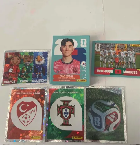 Figurinhas avulsas Copa do Mundo 2026