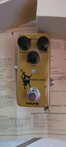 Pedal Nux Horse Man ótimo Clone do Klon