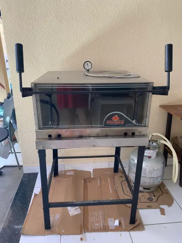 Forno de pizza a gás