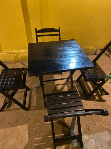 Mesa para restaurante ou lanchonete de madeira
