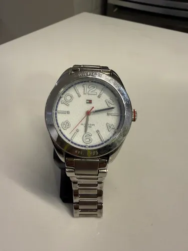 Relógio Tommy Hilfiger Original Aço Inox Prata - Masculino