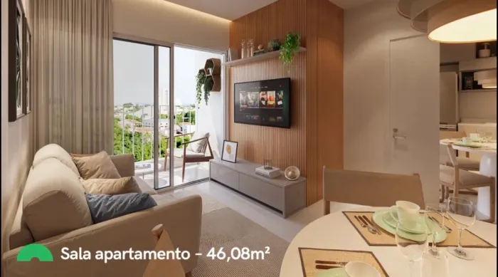 Lançamento: Apt de 2 quartos na José Rufino 
