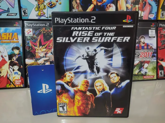 Fantastic Four: Rise of the Siver Surfer PS2 - CD Original Mídia Física (Leia o anúncio)