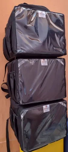 Mochila nova delivery 45 litros com isopor entregamos 