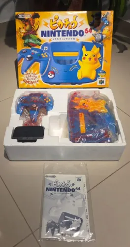 Nintendo switch 64 picachu