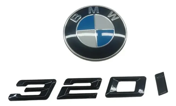 Emblema/Letreiro BMW 320i Tampa Traseira 22 23
