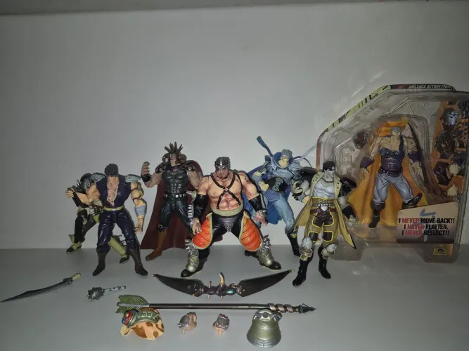 Lote Hokuto No ken Kaiyodo anos 90