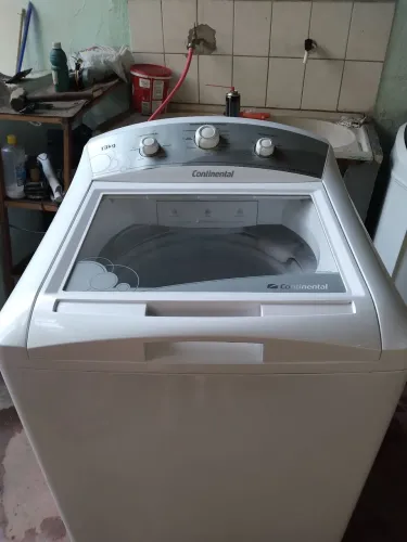 Maquina de lavar continental evolution 13kg muito nova .esse valor pra sair hoje 
