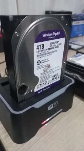 HD 4Tb WD purple 100% saudável