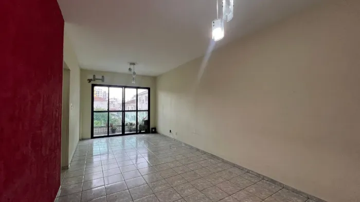 Apartamento 2 quartos garagem fechada Campo Grande Santos