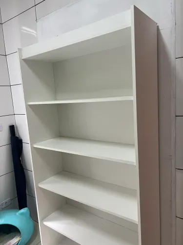 Estante Livreiro Multiuso Branca com 5 Prateleiras - Ótimo Estado
