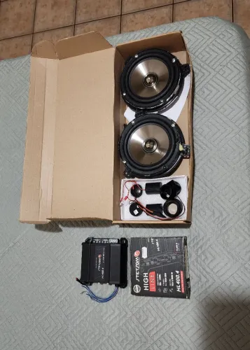 Kit 2 vias Selenium 62V2A e Amplificador Stetsom HL400.4