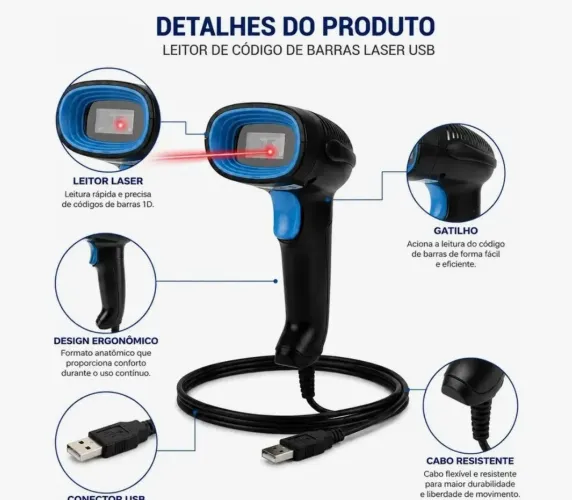 Leitor de código de barras