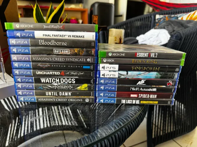 Jogos PS4, PS5 e XBOX