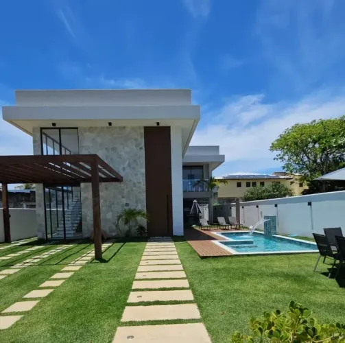 Casa para Venda em Camaçari, Guarajuba (Monte Gordo), 7 dormitórios, 7 suítes, 7 banheiros