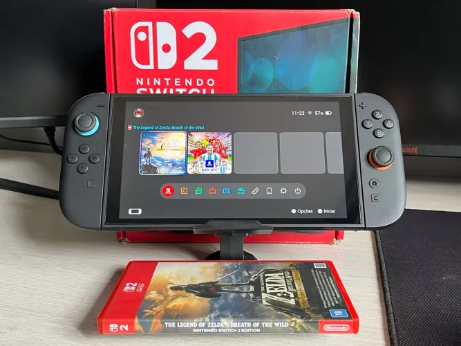 Vendo ou Troco Nintendo Switch 2 Impecável - Parcelo e Entrego