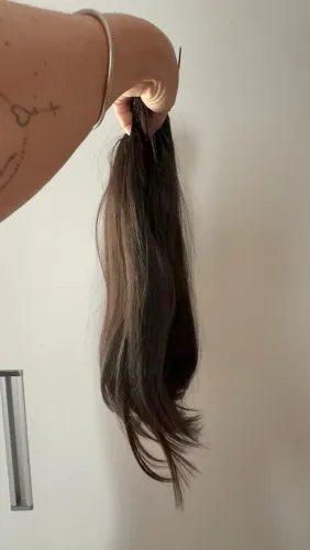 Megahair cabelo brasileiro, ponta cheias, 56 CM, 182 gramas.
