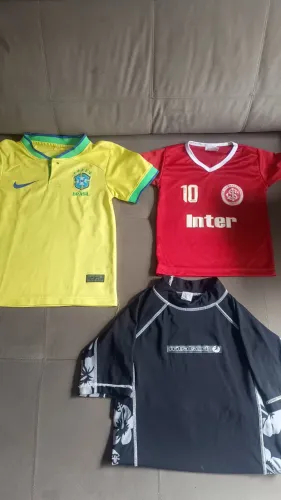 Camiseta Brasil infantil 