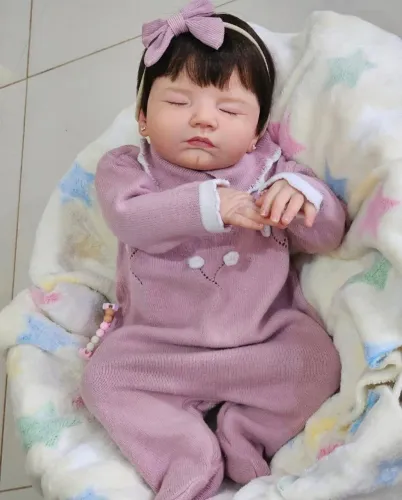 Boneca Bebê Reborn Realista
