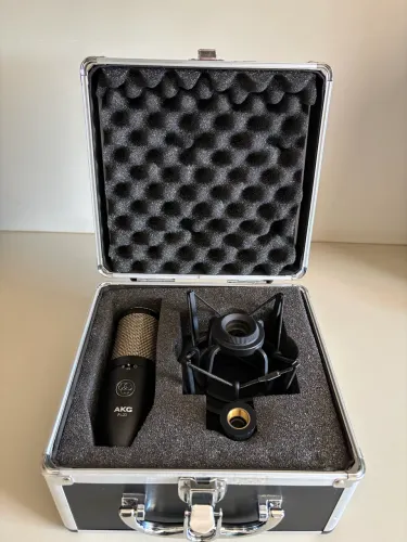 Microfone AKG P420 (Caixa Original)| Nunca Usado