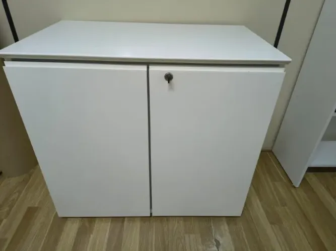 Armário Balcão Branco Gelo - 48 p x 80 l x 74 a