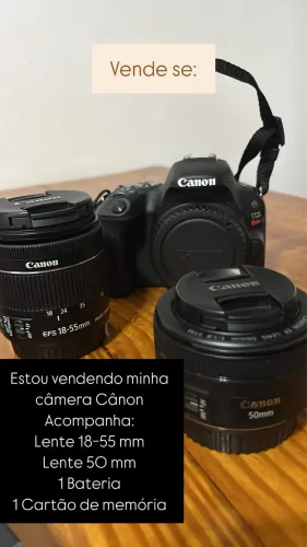 Câmera fotográfica Cânon SL2