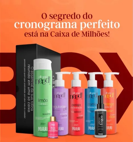 Cosméticos kit do amor 