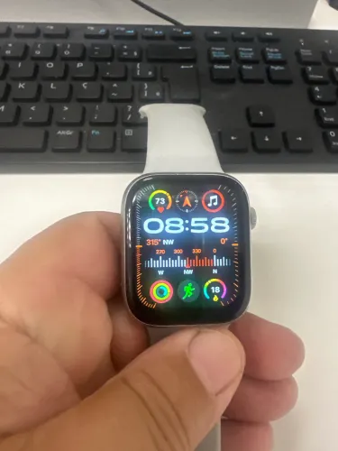 Relógio Inteligente Smartwatch W35+ 49mm Tela Amoled Gps