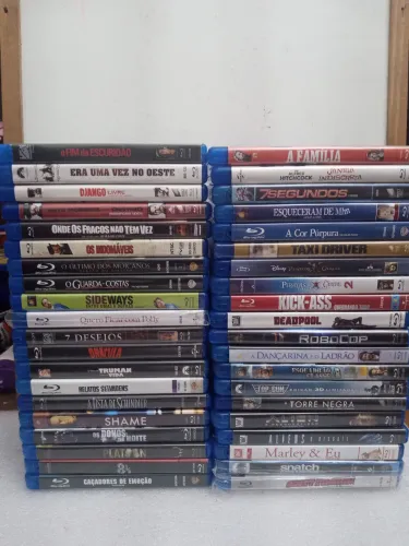 Coleção Clássicos em blu-ray originais