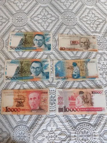 Numismatica notas antigas