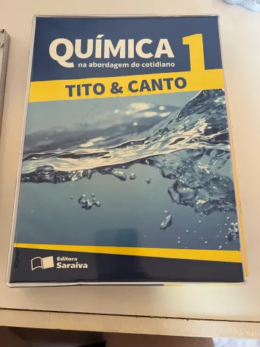 Química 1 na abordagem do cotidiano, editora Saraiva