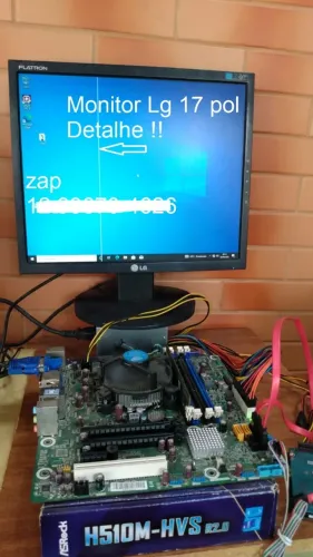 Placa Ddr3 Monitor Funcionando usar peças fonte