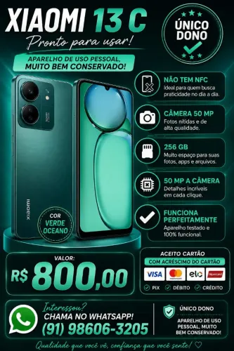 Celular Xialme 13 C