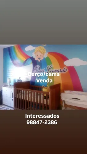 Berço/ Cama de MADEIRA