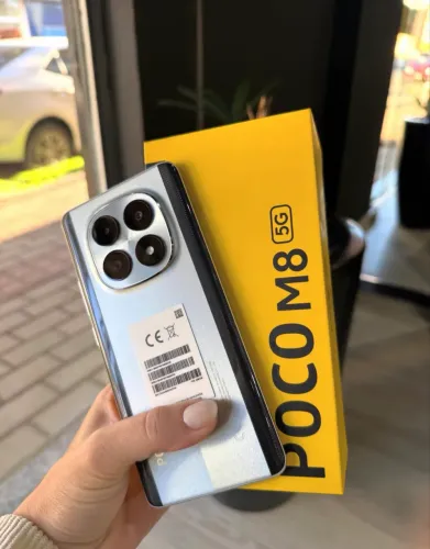 Poco M8 5G 256GB 8 RAM 50 Mega Pixel Lacrado 1 Ano De Garantia